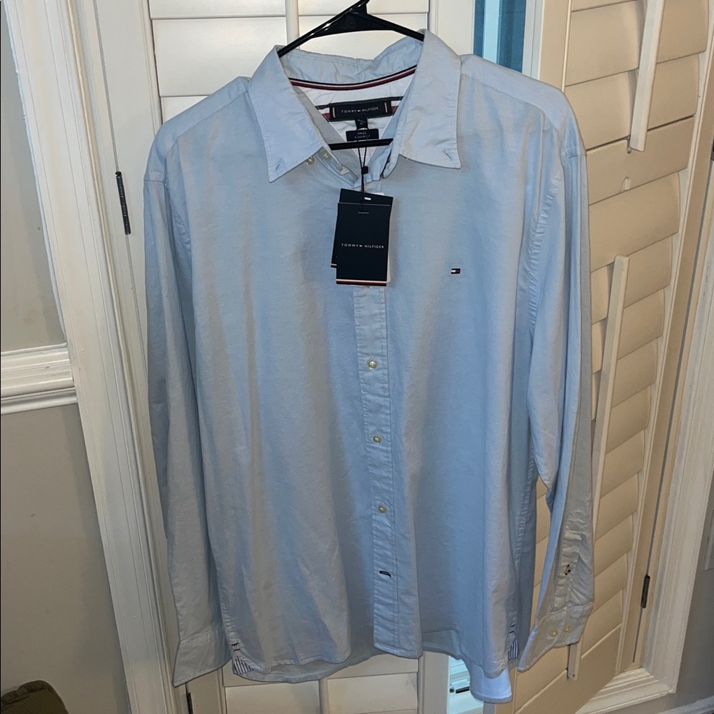 Tommy Hilfiger Sky Blue Long Sleeve Shirt